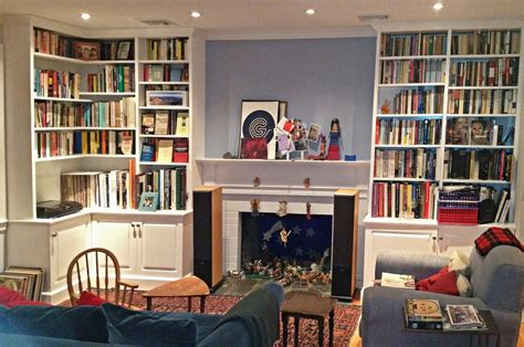 15 Best Collection of Library Bookcases Lighting