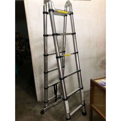 Jual Tangga Teleskop 3 8m Tangga Lipat Aluminium Tangga Double Ladder