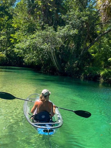 Weeki Wachee Fl Clear Kayak Tours Get Up And Go Kayaking