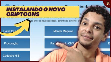 Configurando Conectividade Social V Instala O Do Criptocns Youtube