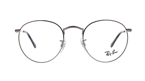 Eyeglasses Ray Ban Round Metal RX3447V 2502 50 21 Gun Metal In Stock