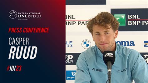 Casper Ruud Pre Tournament Press Conference IBI23 YouTube