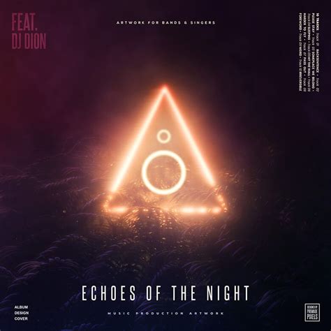 Echoes of the Night Cover Art - Photoshop PSD