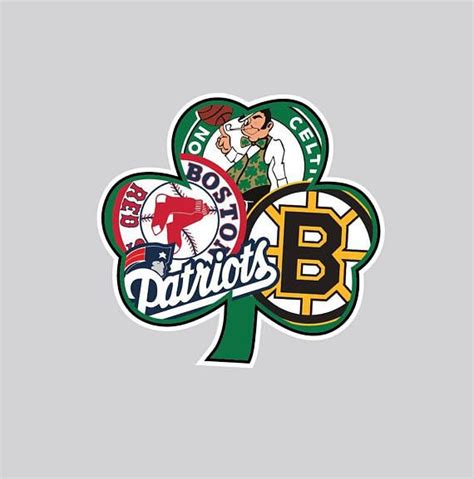 Boston Sports Teams Logos Combined Label E Journal Art Gallery