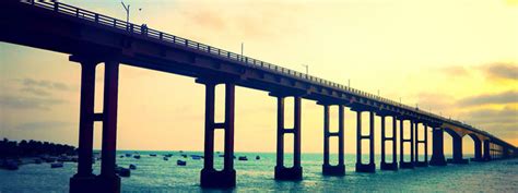 Pamban Bridge / Annai Indira Gandhi Road Bridge in Rameshwaram (Timings ...