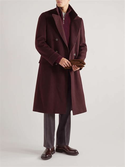 Loro Piana Double Breasted Cashmere Coat For Men Mr Porter