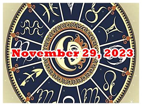 Daily Horoscope November 29, 2023 - PhilippineOne