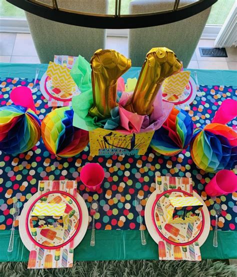 5 Super Easy and Super Colorful Party Ideas - Welcome