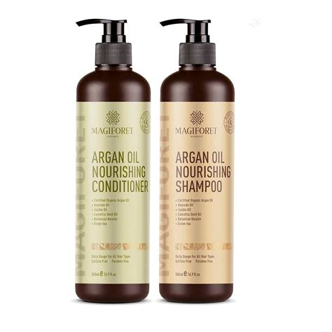 Pure Nature Lux Spa Heat Protection Organic Shampoo And Conditioner Set