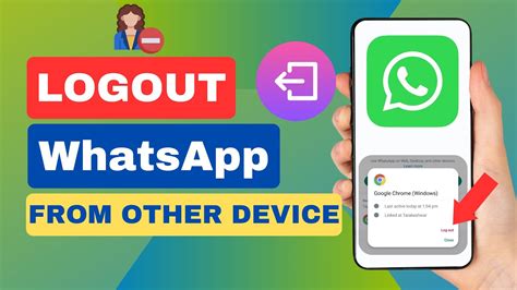 How To Logout Whatsapp Account From Other Devices Remove Linked