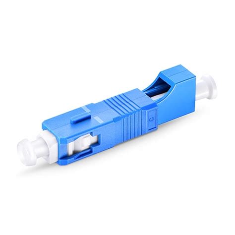 Lc Female To Sc Male Single Mode Fiber Adapter