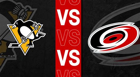 Carolina Hurricanes Vs Pittsburgh Penguins Prediction Odds NHL