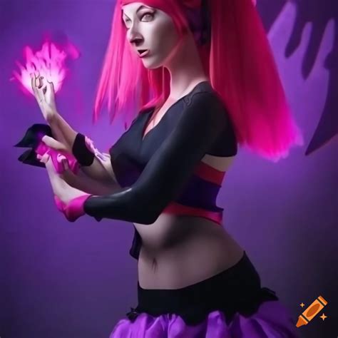 Realistic Cosplay Of Flannery From Pokemon As A Powerful Sinister Goddess