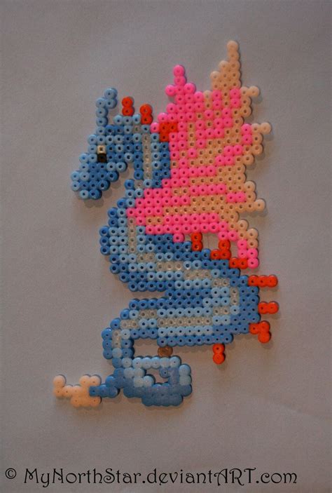 Little Dragon Perler Beads By Mynorthstaron Deviantart Perler Bead