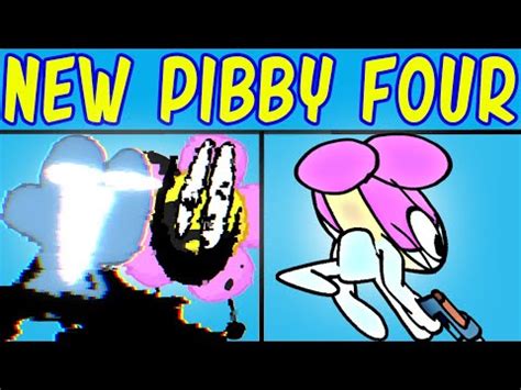 Friday Night Funkin New VS Pibby Four Flower Corrupted BFDI Unused