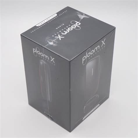 Ploom X Advanced プルームエックス アドバンスド スターターキット ブラック 加熱式タバコ 本体 未開封 【中古】 1