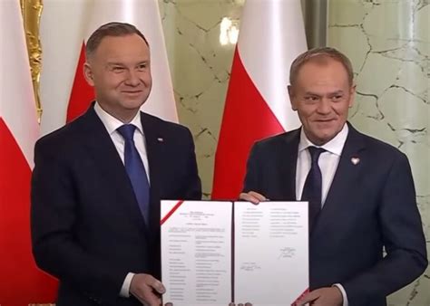 Nowy rząd premiera Tuska zaprzysiężony Polon pl