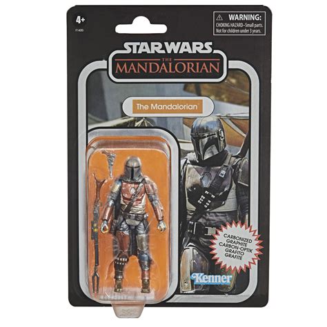 Star Wars Vintage Collection Carbonized The Mandalorian 3.75" Toy ...