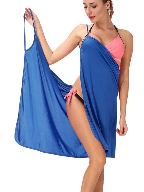 SAYFUT Women S Juniors Bathing Suit Cover Up Beach Bikini Wrap Sexy