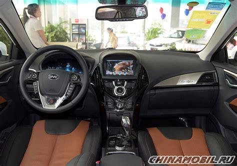 ﻿BYD Qin interior photos