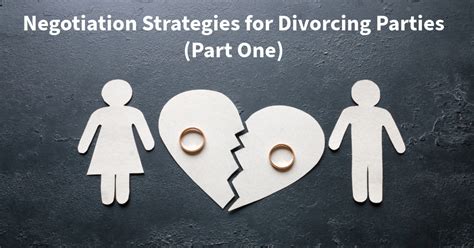 Negotiation Strategies For Divorcing Parties Part One • Expert Negotiator