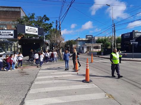 Simulacro Evacuación Colegio Juan Bautista Alberdi