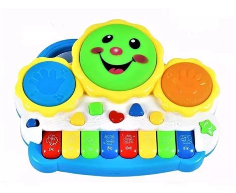 Teclado Piano Musical Beb Sol Brinquedo Infantil Divertido Frete Gr Tis