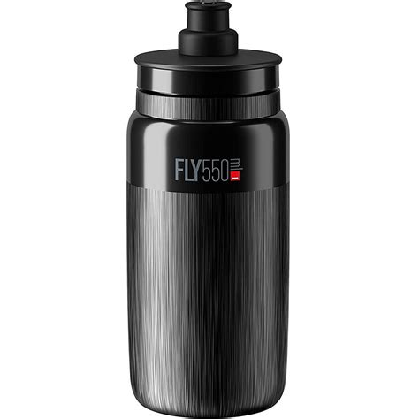 Elite Fly Tex Black Water Bottle 550ml