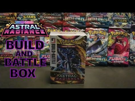 Pokemon Cards TCG Astral Radiance Build And Battle Box Opening YouTube