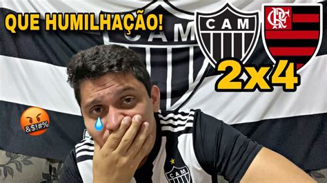 FLAMENGO AMASSA O GALO Atlético MG 2x4 Flamengo Brasileirão 2024