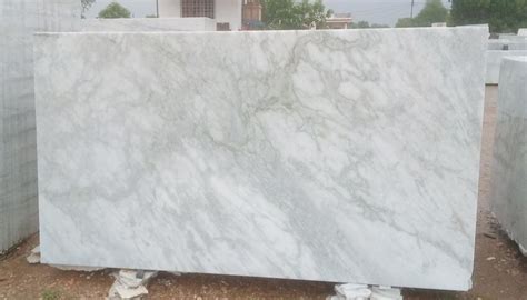 50mm Vietnam White Marble Slab For Flooring Thickness 13 15 Mm At Rs