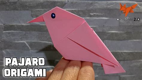 C Mo Hacer Un Pajaro De Papel Paso A Paso Origami Paper Bird Youtube