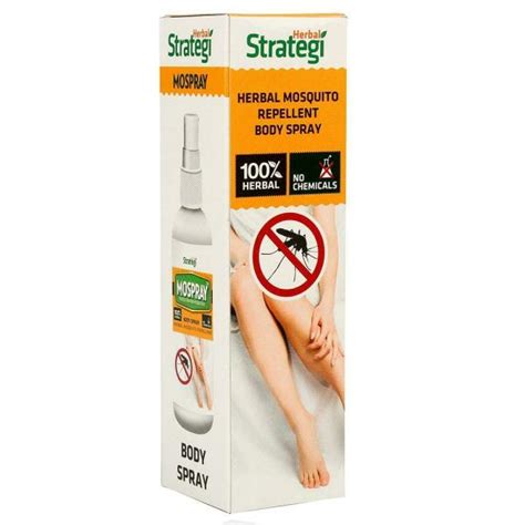 Herbal Strategi Mospray Herbal Mosquito Repellent Body Spray 100 Ml Jiomart