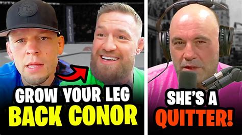 BREAKING Nate Diaz RESPONDS To Conor McGregor Trash Talk Joe Rogan