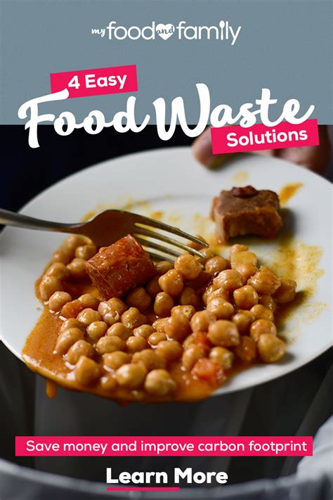 Four Easy Food Waste Solutions | Food waste solutions, Food waste, Food