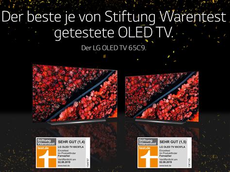 LG 65C97LA Smart TV OLED Fernseher Ist Testsieger Bei Warentest