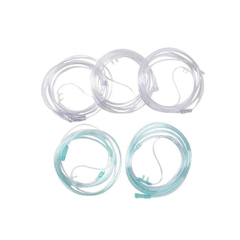 High Flow Sterile Soft Pvc Respiratory Disposable Adult Nasal Oxygen Cannula Nasal Oxygen