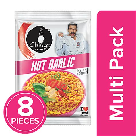 Buy Ching S Secret Hot Garlic Instant Noodles Online At Best Price Of