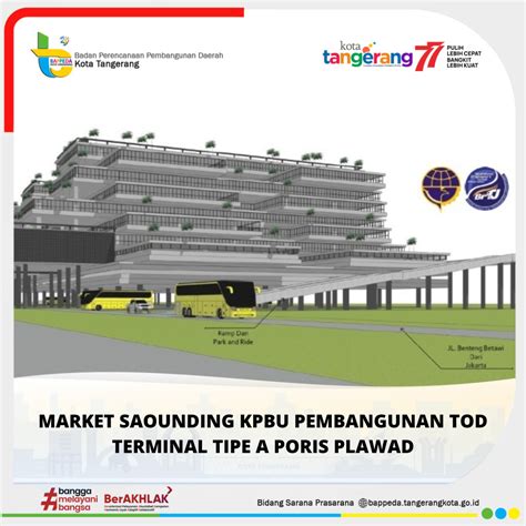 BAPPEDA MARKET SOUNDING KPBU PEMBANGUNAN TOD TERMINAL TIPE A PORIS PLAWAD