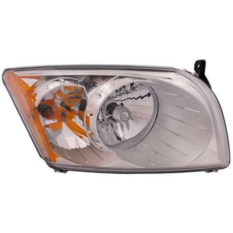 Halogen Headlight Right Passenger CAPA Certified Fits 07 12 Dodge