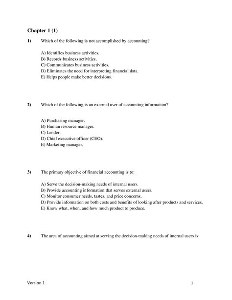 Test Bank For Wiley Intro To Fianance 3