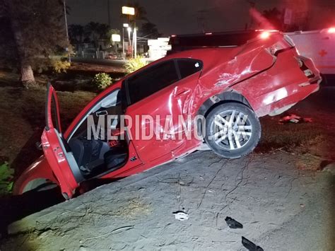 Brutal Impacto En El Libramiento De Tepic Meridianomx