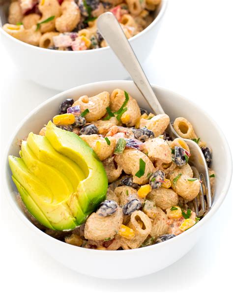 Mexican Pasta Salad Easy Summer Side Dish Chef Savvy