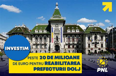 Dolj Investi Ii De Peste Milioane Euro Pentru Reabilitarea Prefecturii