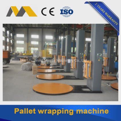 Newest Fully Automatic Pallet Wrapping Machine Electric Industrial