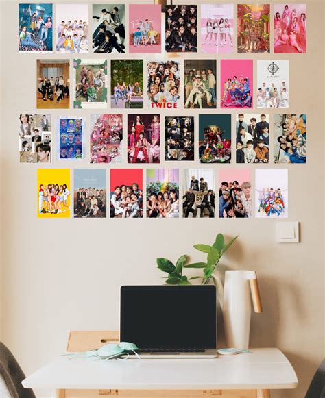 Buy Unquote Paper BTS Wall Art S K Pop Multicolor Printed 15 2L X 10