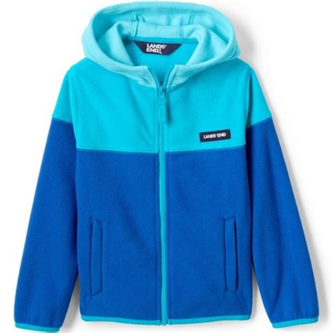 Lands' End Kids Fleece Full Zip Jacket With Hood : Target