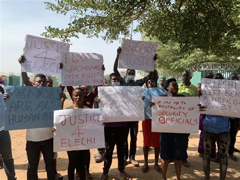 Newspaper vendors protest killing of colleague by Gbajabiamila's