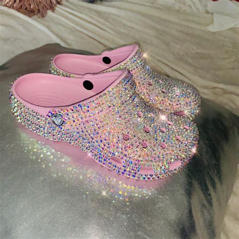 Custom Crocs Bedazzled By Lexy