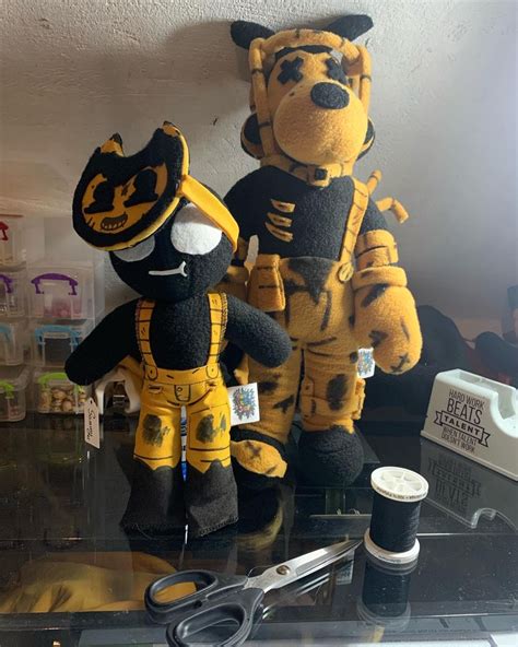 Sammy Lawrence And Brute Boris Plushies Bendy Y La M Quina De Tinta